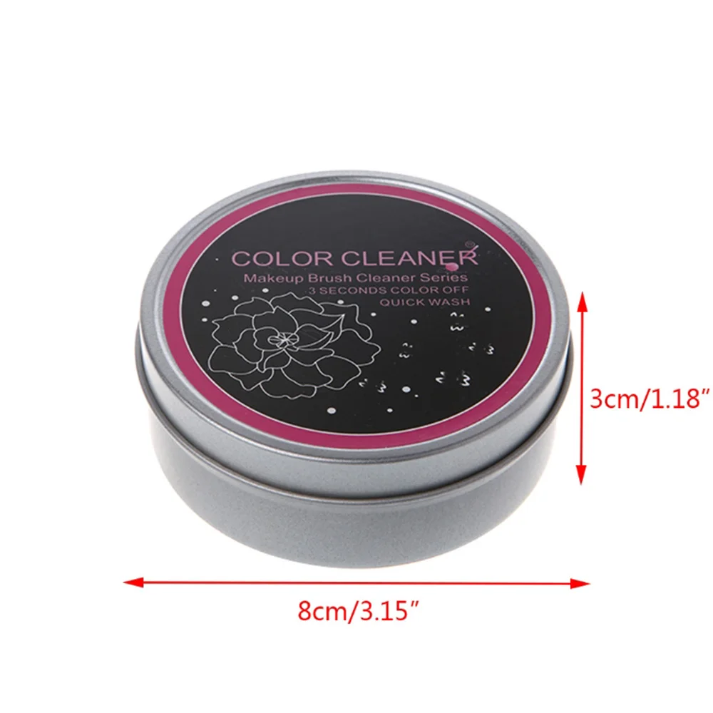 Расцветка кисти для макияжа очиститель спонж удаления косметики чистящий коврик