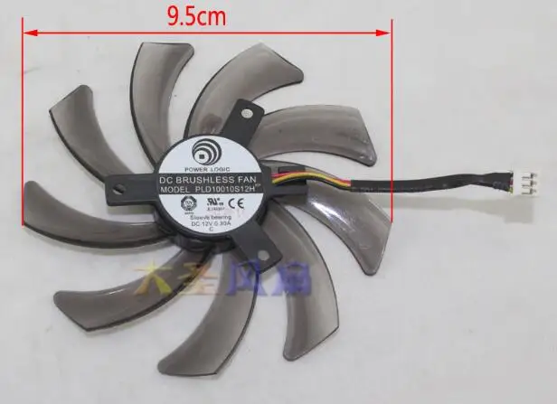 Оригинальный вентилятор PLD10010S12H 12 В 2/3 а 4 см диаметром дюйма|card fan|4cm fanfan 12v |
