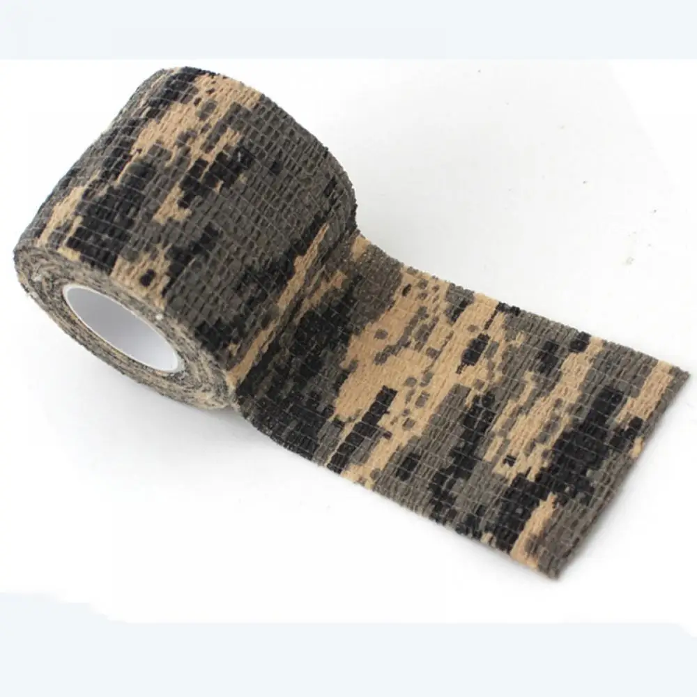 

Hot Sale Popular ACU Camouflage Tape Outdoor Hunt Camping Stealth Wrap Tape Waterproof Outdoor Hunting Shooting Durable tool