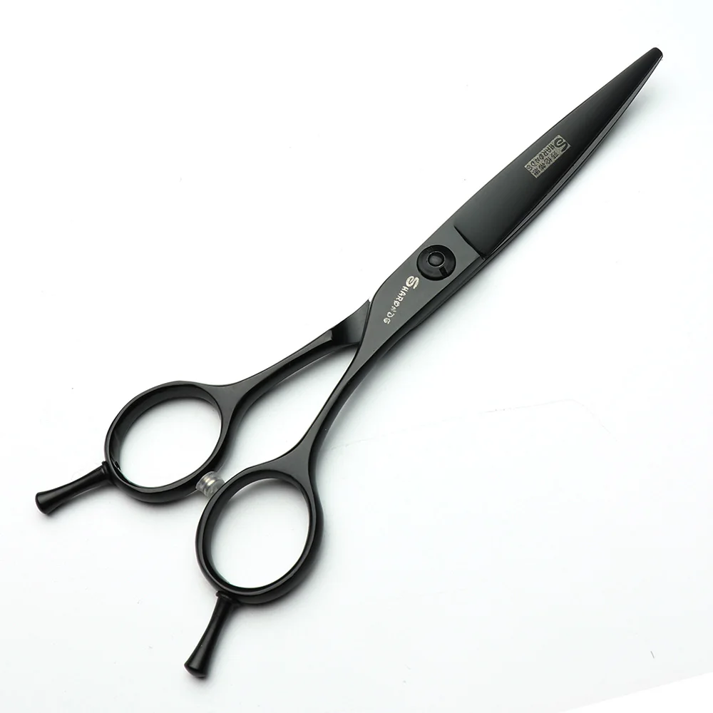 6 дюймовые профессиональные ножницы для стрижки волос изогнутые левые и правые