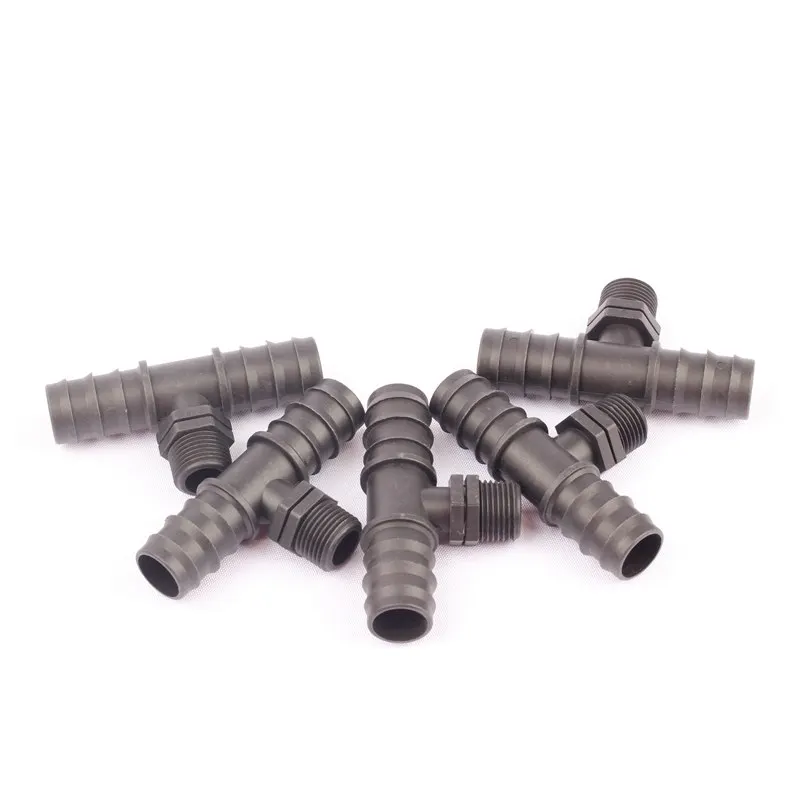 3 шт. коннектор для систем капельного орошения 1/2 25 мм|barb connector|tee jointbarbed tee connectors |