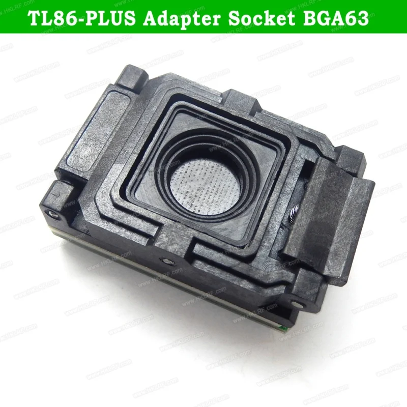BGA63 Adapter ProMan TL86_PLUS Программирование Nand Flash/BGA63 0,8 мм IC программист адаптер/BGA63 IC тестовое гнездо 9*11 мм Матрица для TL86 PLUS - Цвет: BGA63 Adapter
