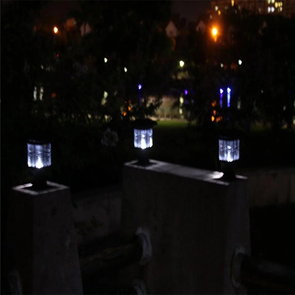 Столб лампы Солнечный столб открытый забор настенный светильник Домашнее