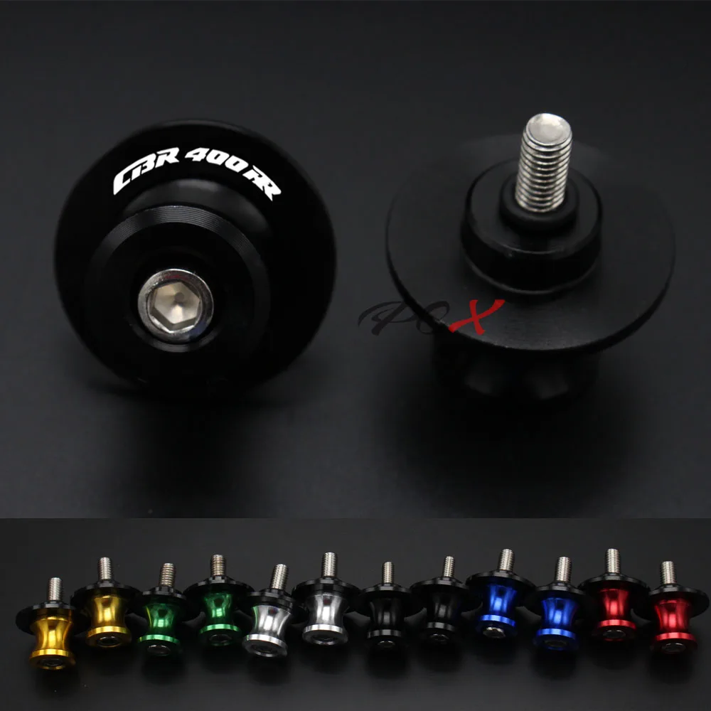 

Motorcycle CNC Aluminum Swingarm Spools Slider Stand Screws For HONDA CBR 400RR CBR400RR 1990-1994