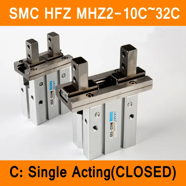 HFZ MHZ2 10C 16C 20C 25C 32C Single Acting Normally Closed Mini Grippers Pneumatic Finger Cylinder SMC Type Parallel Style | Обустройство