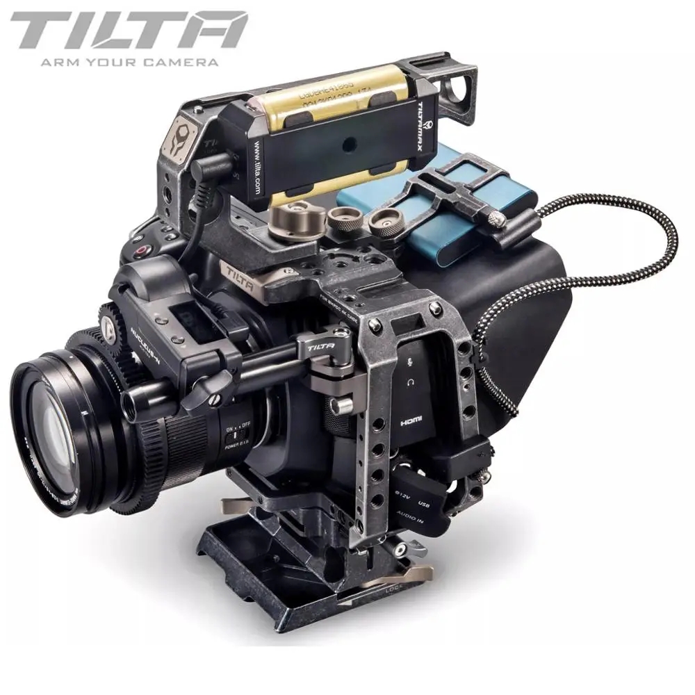 Блок питания Tilta WLC-T04-BP-18650 18650 с USB 5 В и выходной мощностью 8 постоянного тока для