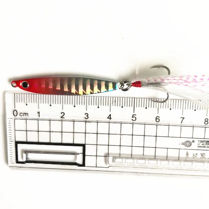 Hot Sale 1 Pieces7g 4.5cmMetal Lure Fishing Spoon Freshwater Hard LureSliceJigBait Tackle Metal Jigging | Спорт и развлечения