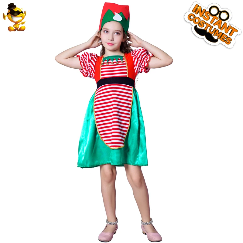 

DSPLAY/милое нарядное платье для детей новый дизайн, милый модный Рождественский наряд для девочек, платье для костюмированной вечеринки, Рожд...
