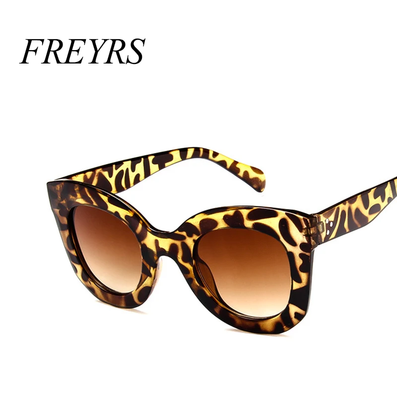 Женские солнцезащитные очки кошачий глаз freyers брендовые дизайнерские винтажные
