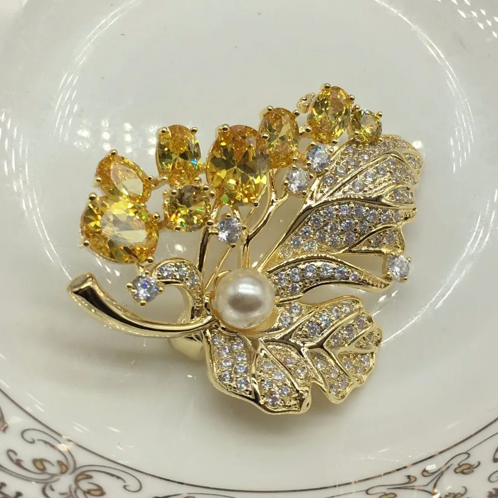 Женская Брошь из циркония Кадо|broche femme|broches brochebroches bijoux |