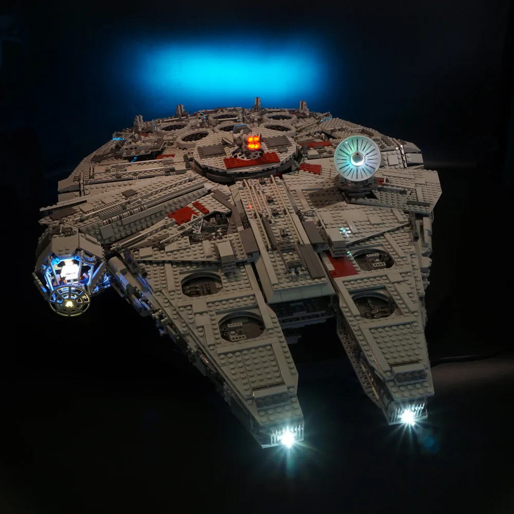 Kyglaring светодиодный светильник комплект для lego 10179 в игрушки тысячелетия Сокол (не