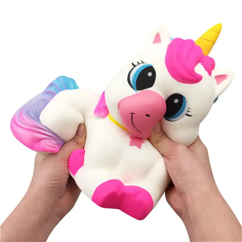 Большой Мягкий пончик jumbo Squishy медленно поднимающийся большой Squishes мягкий PU Squish Моделирование еда облегчение антистресс Squeeze детские игрушки