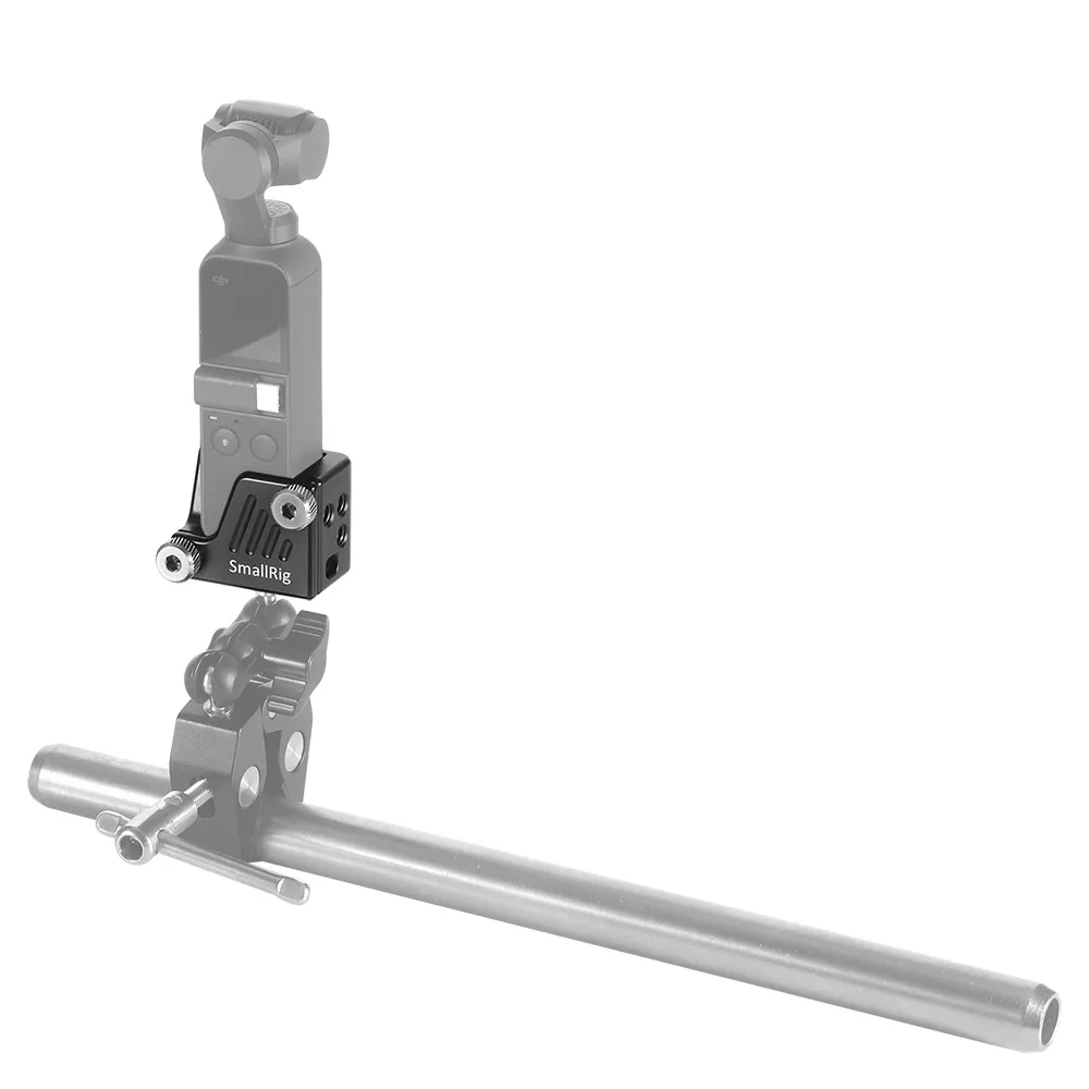 

SmallRig Protective Cage For DJI Osmo Pocket Bracket Cage With 3/8"-16 and 1/4"-20 Threaded Holes - CSD2321