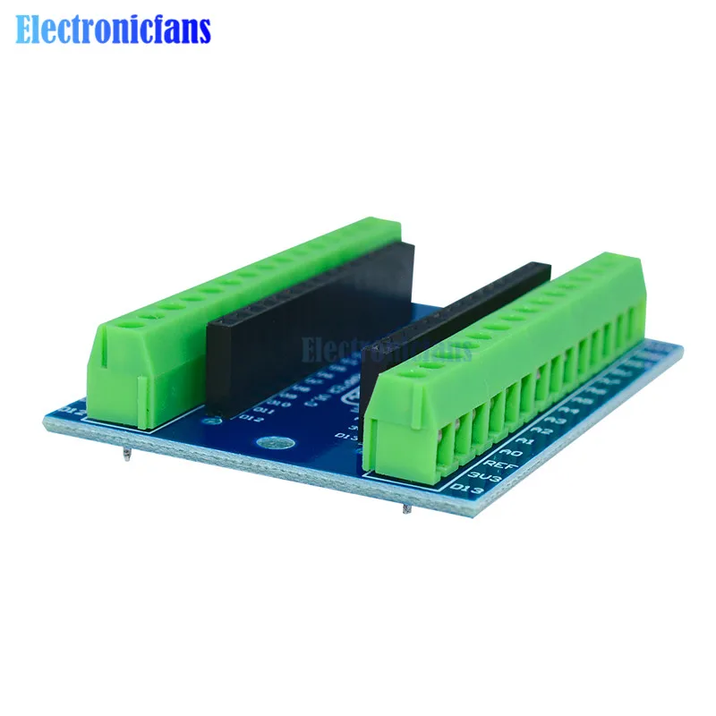 Стандартная плата адаптера терминала для Arduino Nano V3.0 AVR ATMEGA328P оригинальный модуль