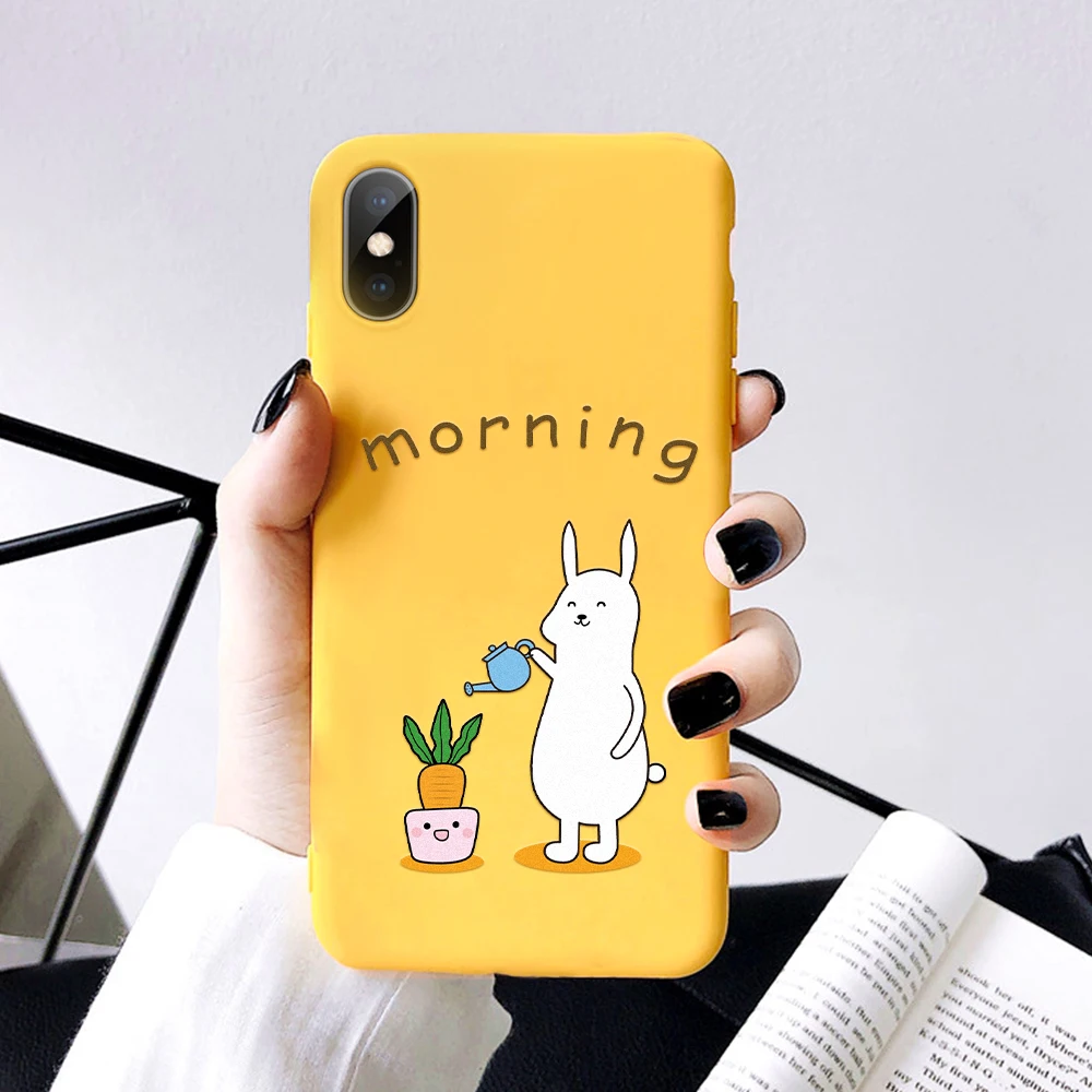 Для iPhone 7 чехол милый кактус окрашенные ТПУ Телефон для 6s 6 8 Plus 5 5S SE XS Max XR X