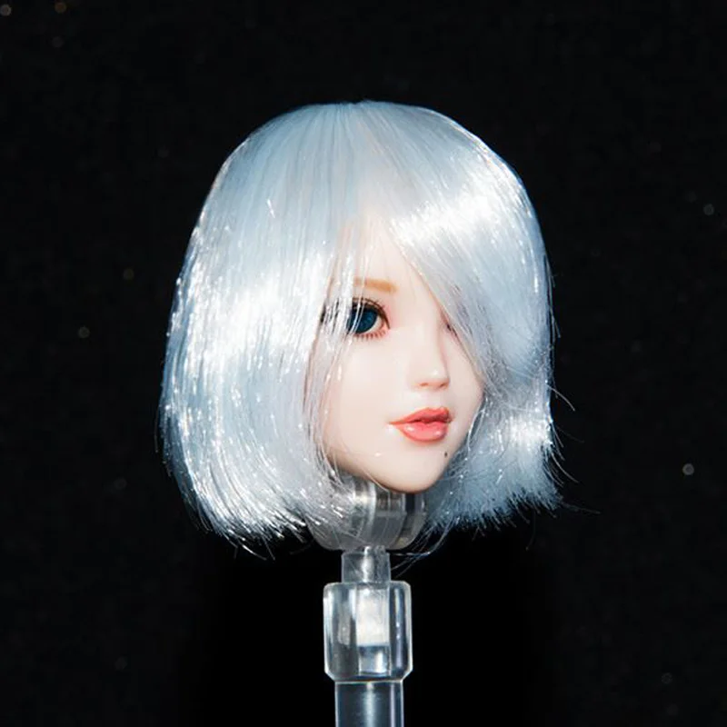 

Mnotht 1/6 Neil Machinery Age 2b Sister soldier Female head Sculpt toy move eye OB Style Head Carved doll for 12'' Action Figure