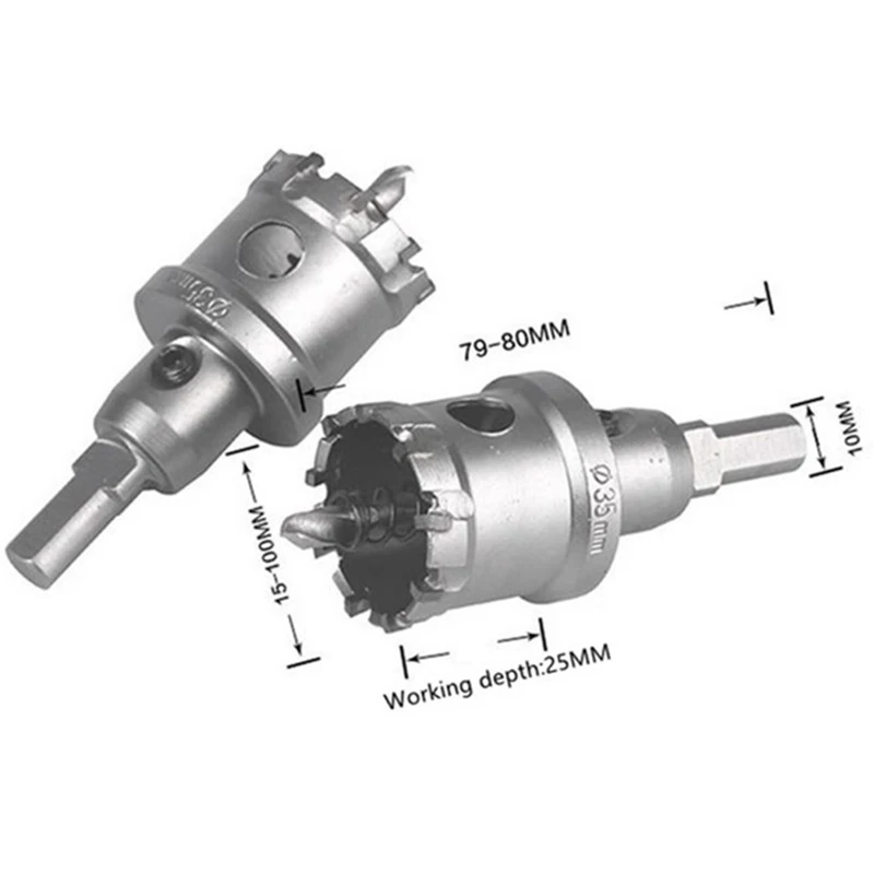 1 шт. коронка для сверления отверстий в металле 15 100 мм|drill bits for metal|drill bitdrill bit saw |