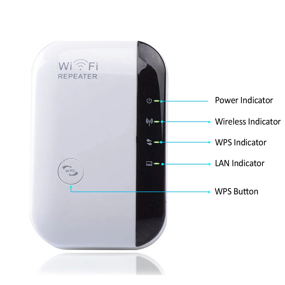 Wi Fi беспроводной ретранслятор удлинитель 300 мбит/с усилитель 802.11N/B/G повторителя