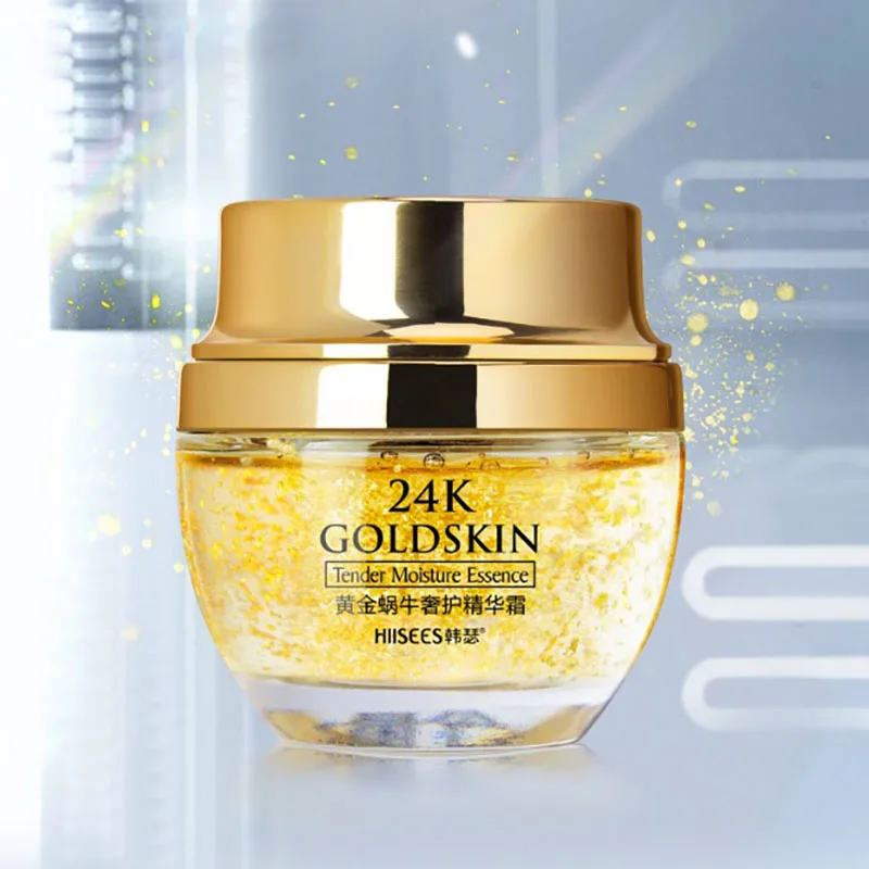 24K Gold Snail Essence крем для лица с пигментом для удаления пигмента, увлажняющий отбеливающий крем против морщин, уход за кожей, дневной крем
