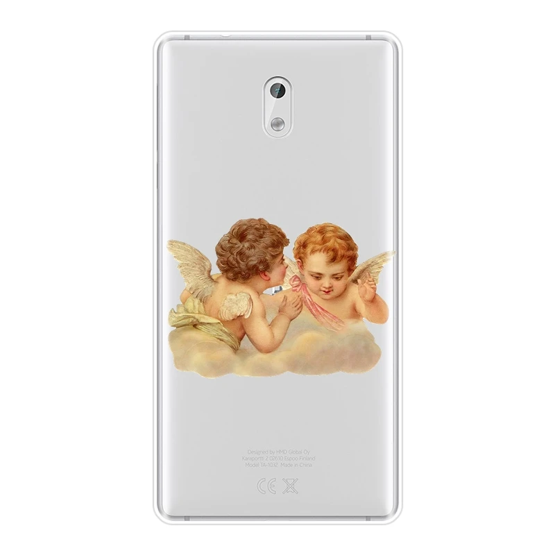 Чехол для телефона Nokia 7 Plus X6 мальчиков и девочек с изображением ангела красивый