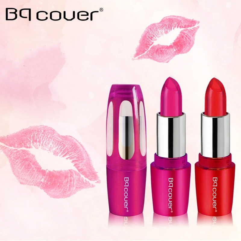 Bqcover 2018 новый бренд Цвет Пробуждение Гигиеническая помада роза оранжевый вишни