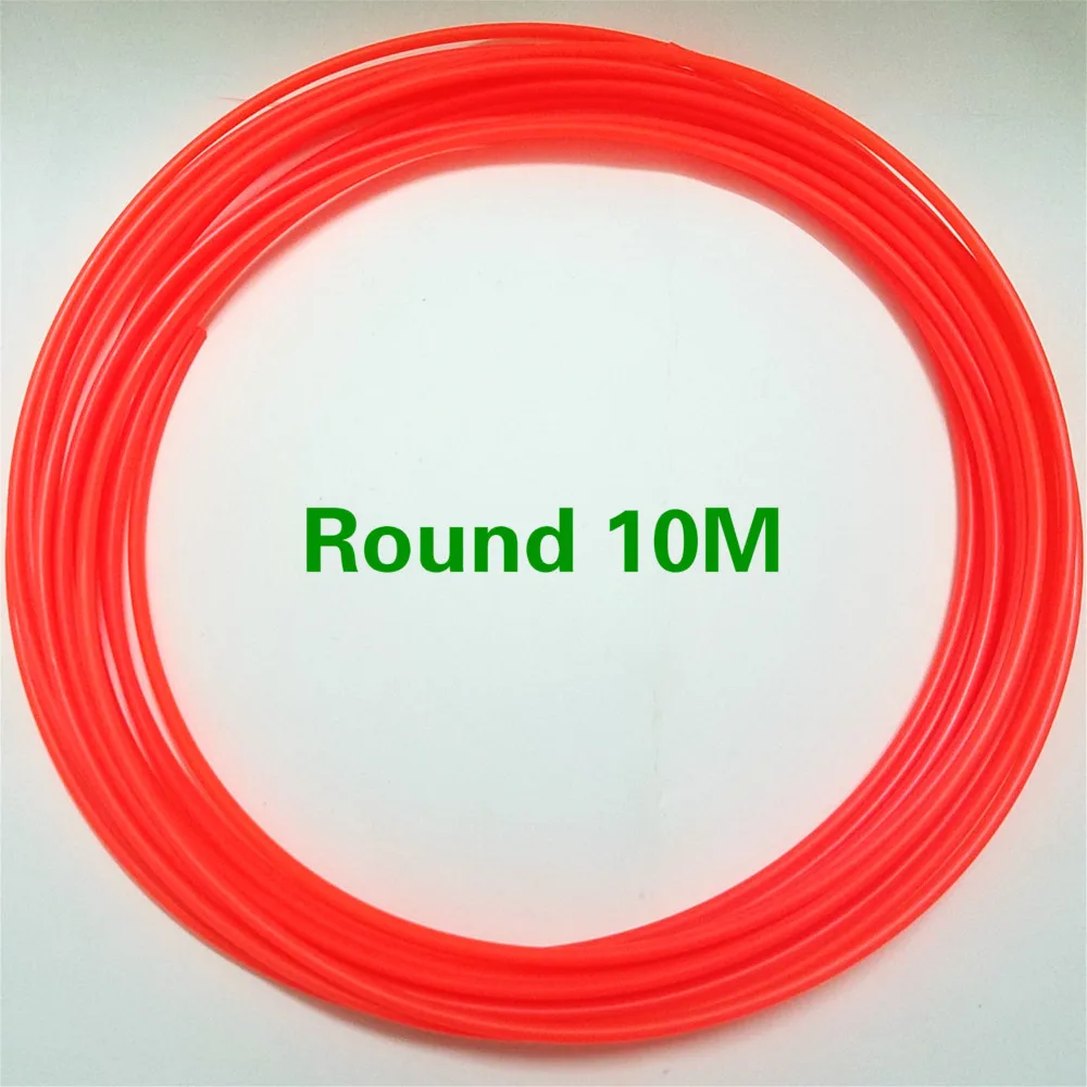 4.0 Round 10M Grass Trimmer Line 4.0mm*1LB/450g Strimmer Brushcutter Trimmer Nylon Round Roll Grass Rope Line for Power Grass Weed Cutting - Цвет: 4.0 Round 10M
