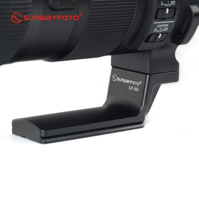 SUNWAYFOTO LF-M1 штатив БЫСТРОРАЗЪЕМНАЯ пластина для объектива телеобъектив поддержка