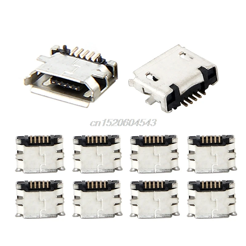 10 шт. Micro USB MK5P 5pin гнездовой разъем G19 Прямая зарядка R11 оптовая продажа и
