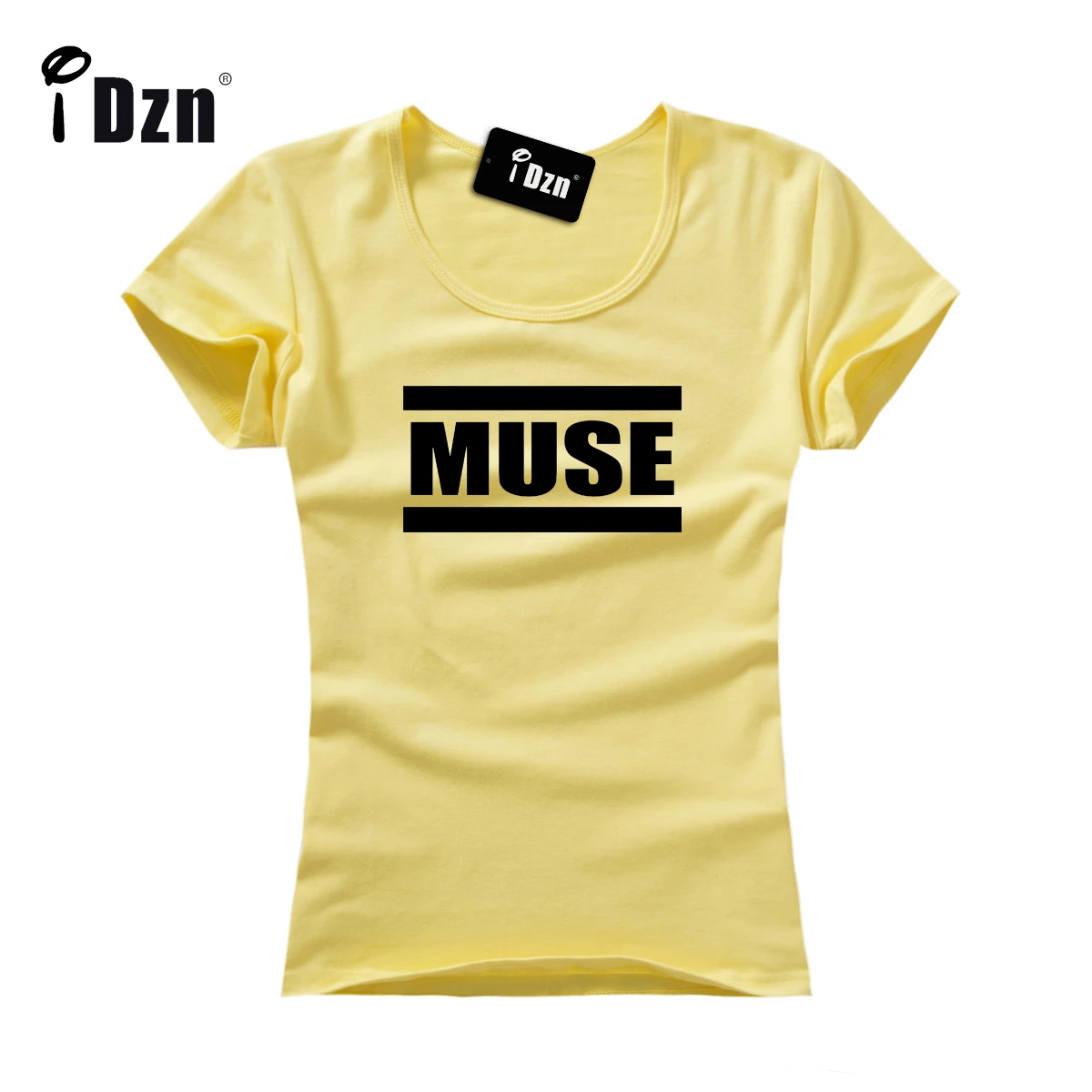 S Yellow D379 Летние повседневные женские футболки Compton MUSE Joey Graceffa Foo fighers, жесткий рок-н-ролл-группа, футболки с короткими рукавами и принтом для девочек - Цвет: S Yellow D379