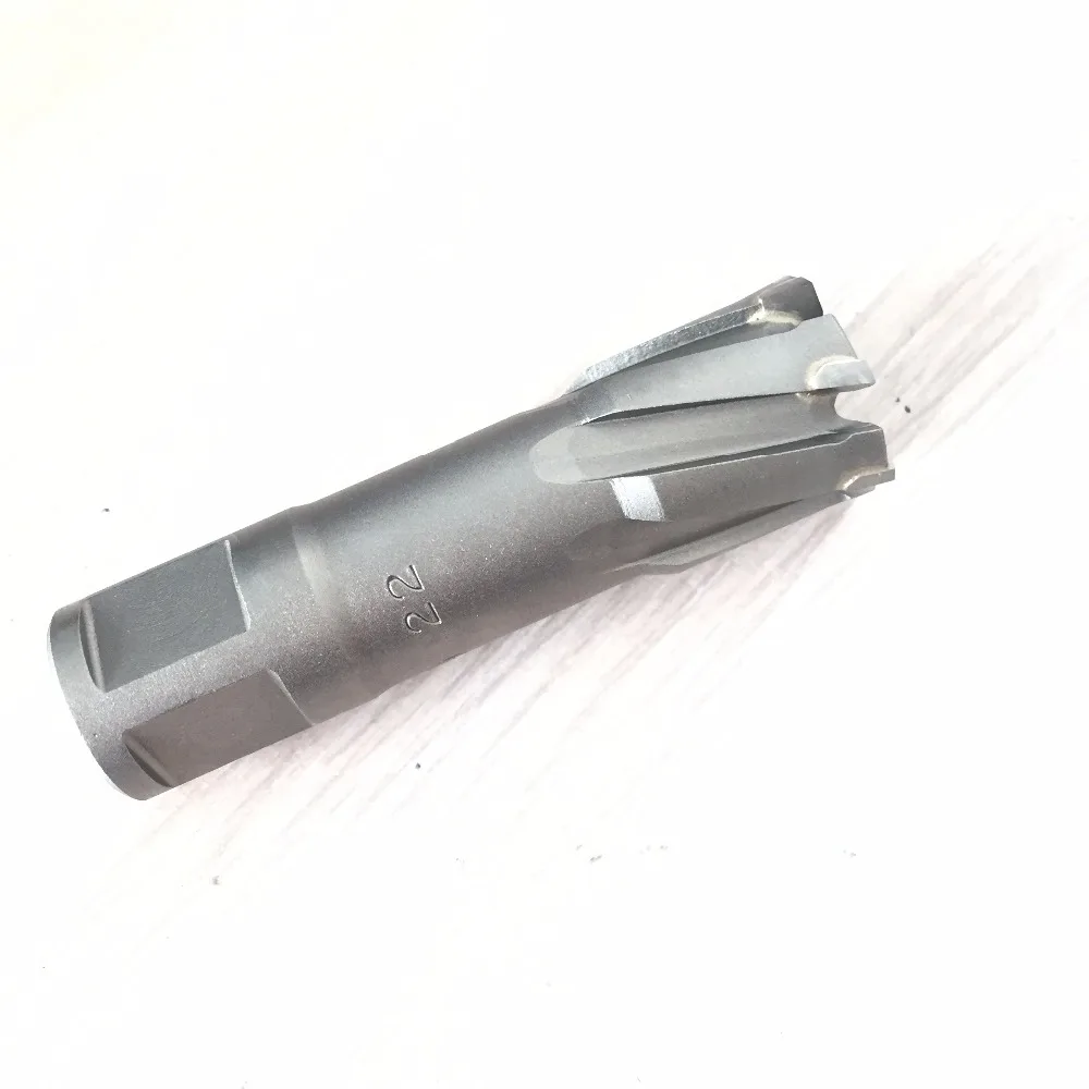 Unika TCT Annular Cutter Cutting Depth 35mm Weldon/Universal Shank Hard Alloy Hollow Core Drill