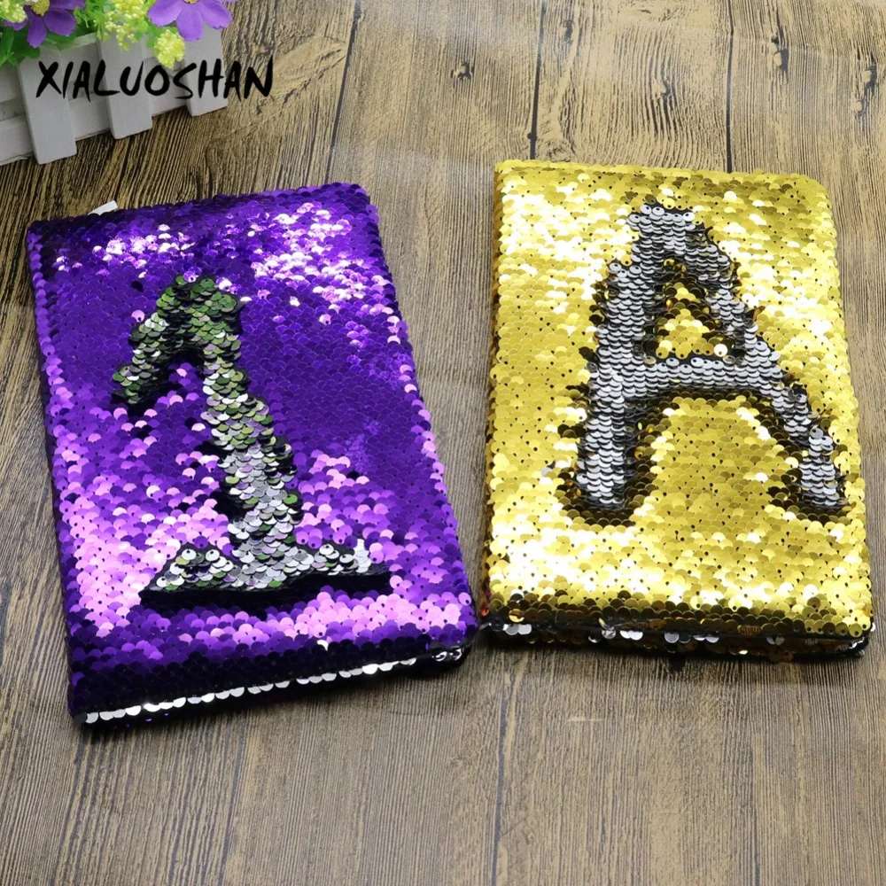 11 стилей двусторонний блокнот с блестками новый фирменный креативный сверкающий