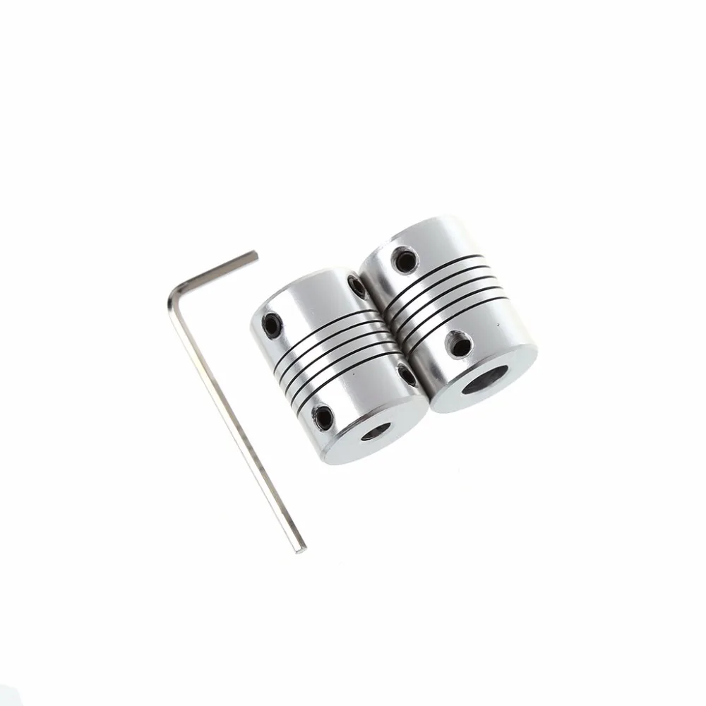 

2Pcs 3D Printer Motor Shaft Coupler 5x8mm Flexible Coupling For RepRap Prusa CNC