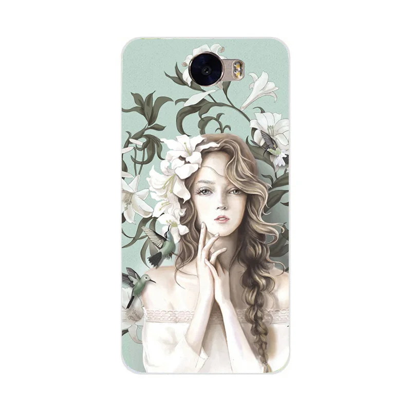 Silicone Soft TPU Cover case for Huawei Y5ii Y6 II Compact mini champion |