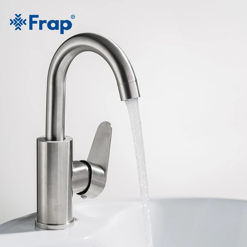 Frap Новое поступление смеситель для горячей и холодной воды матовый из