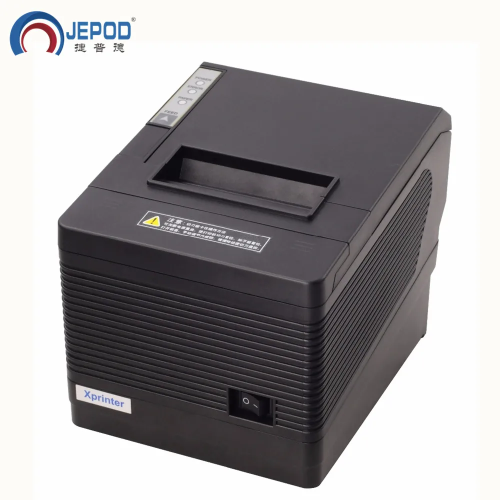 XP-Q260III JEPOD XP-N260H 260 мм/сек. высокоскоростной Термальный чековый принтер USB+ Ethernet+ серийный прот автоматический резак 80 мм чековый принтер для чайного магазина - Цвет: XP-Q260III