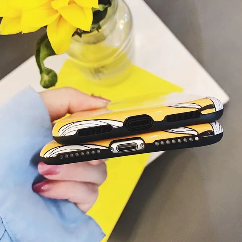 LOVECOM чехол для телефона для iPhone 11 Pro Max XR XS Max X 8 7 6 6S Plus Ретро цветок и листья мягкий IMD Телефон задняя крышка чехол s Coque