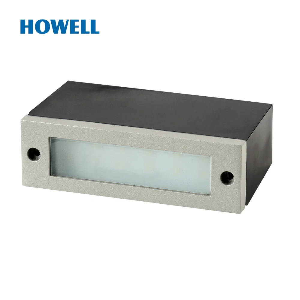 G04202 howell IP54 1 Вт Светодиодный ступенчатый светильник матовый мягкий настенный