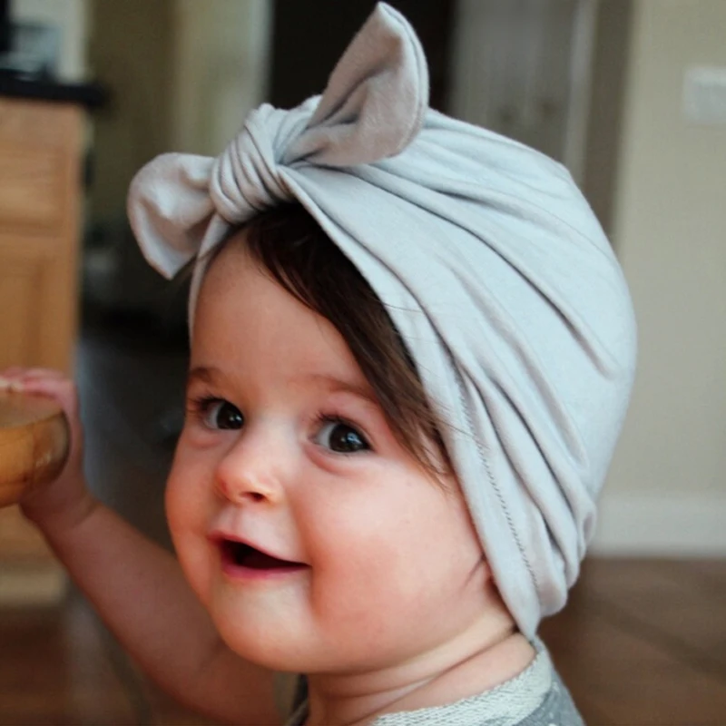 Детские шапки с бабочкой сезон весна осень хлопковая детская шапка для девочек и