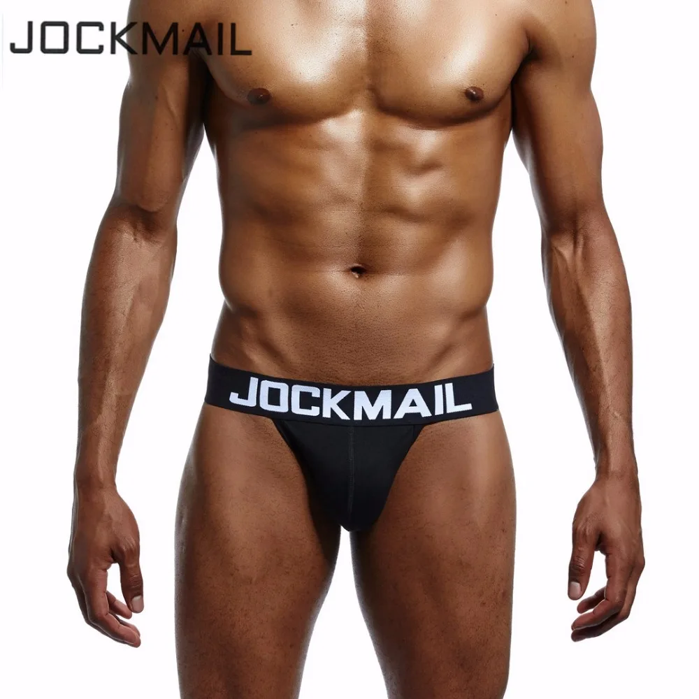 Джоки JOCKMAIL мужские с открытой спиной брендовые пикантные хлопковые трусы-танга