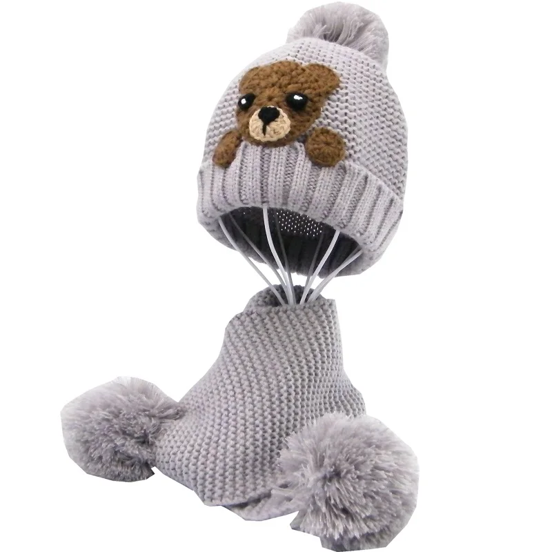 2 шт./компл. детские зимние шапки для мальчиков и девочек | Детская одежда обувь