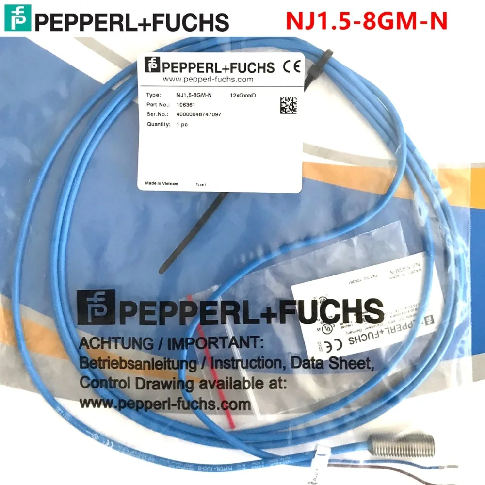 

P + F NJ1.5-8GM-N NJ4-12GM-N NJ8-18GM-N новый оригинальный бренд