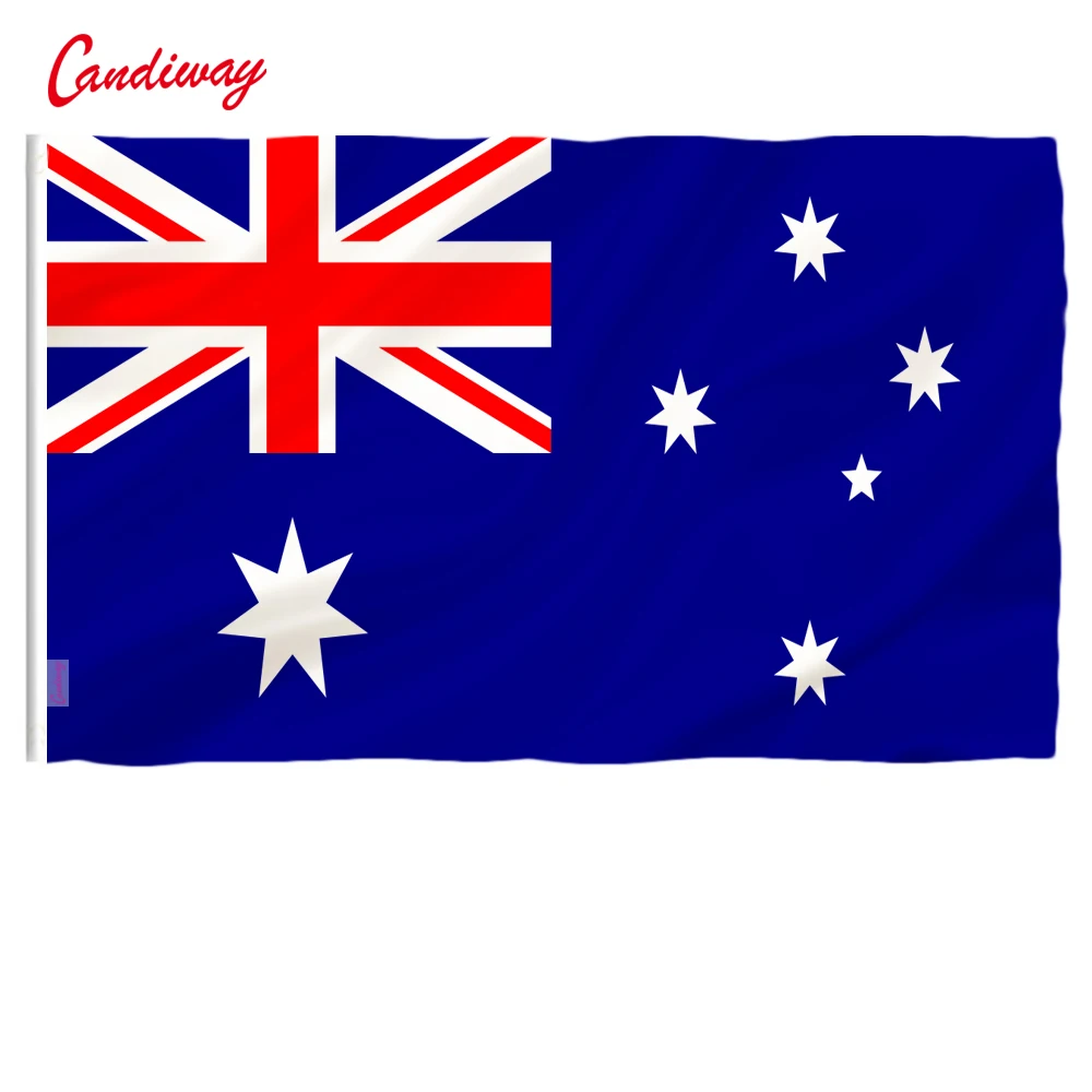 

Australian Flag Polyester Flag Banner for Festival Home Decoration Super-Poly Indoor Outdoor Aussie flag NN007