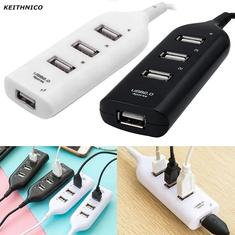 1 шт. высокоскоростной мини концентратор USB 2 0 с 4 портами|Кабели передачи данных| |