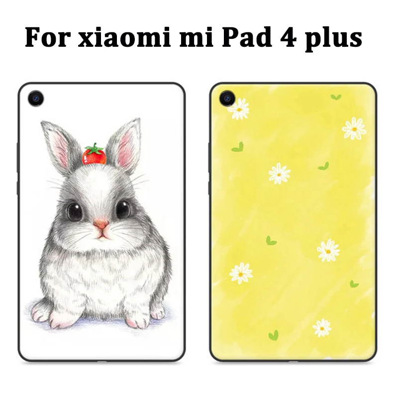 Чехол для xiaomi mi Pad 4 plus мультяшный мягкий чехол телефона защитный miPad