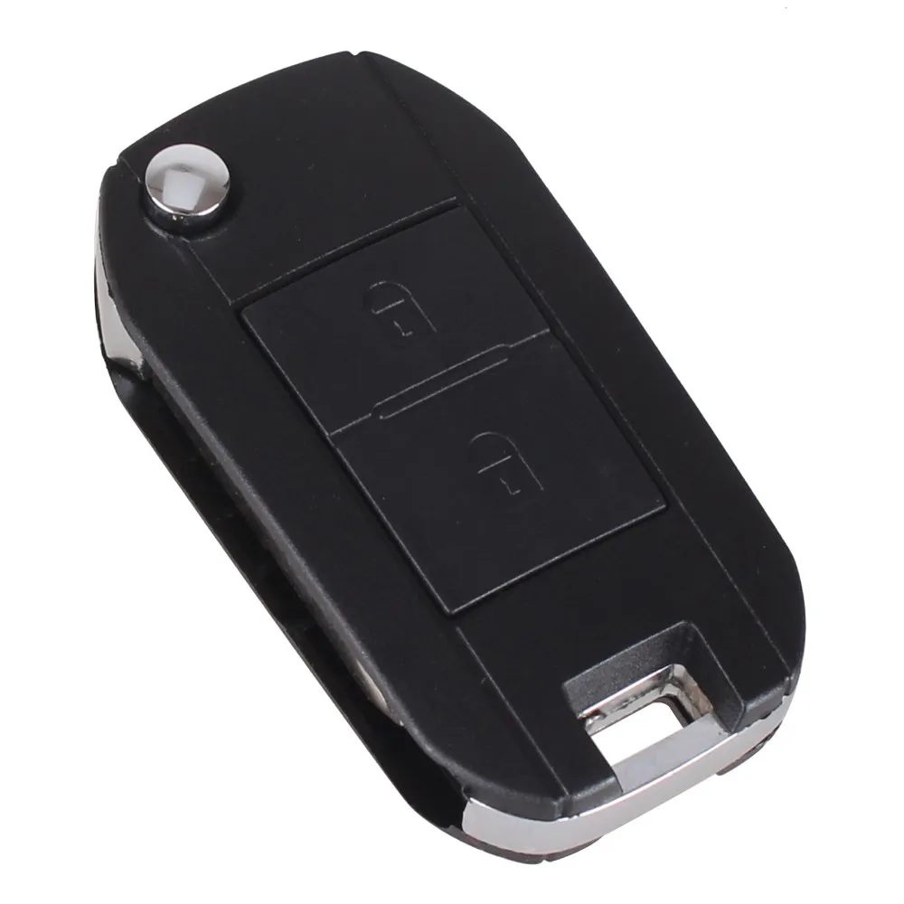 Dandkey измененный дистанционный ключ брелок чехол 2 кнопки для peugeot 106 206 306 406