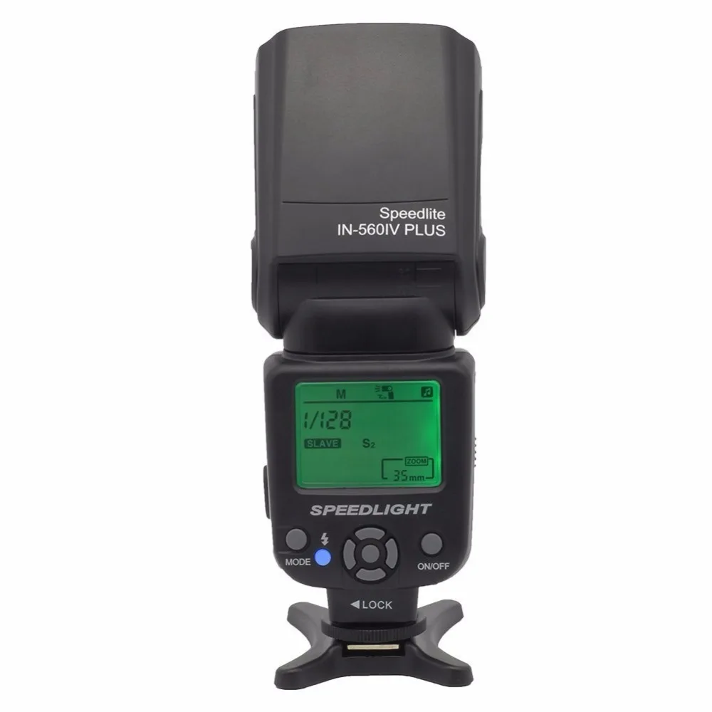 INSEESI IN 560IV в Plus вспышка Беспроводная универсальная Speedlite для камер Canon Nikon D5200 D7000 D7200