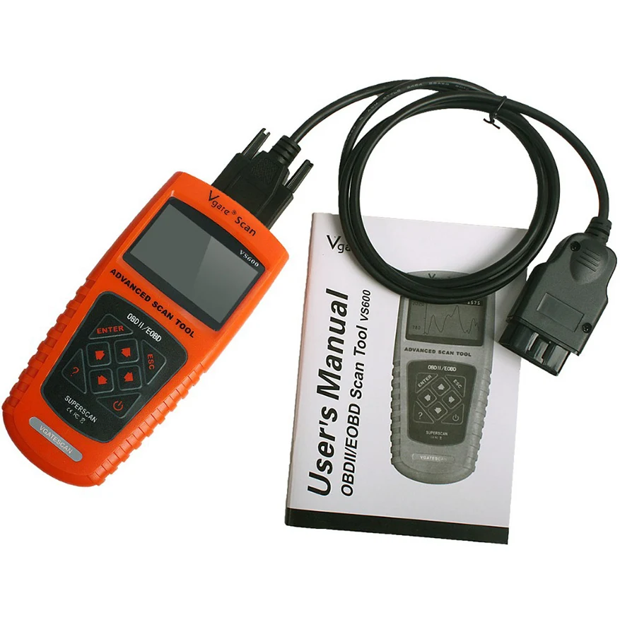 Оригинал Vgate VS600 Автомобильная ОДБ OBD II 2 OBD2 OBDII Code Reader инструменты Диагностики