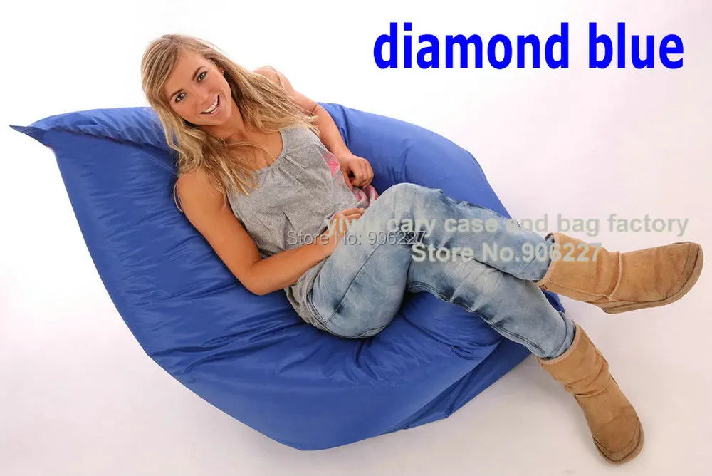 XXL большой взрослый sitzsack beanbag, расслабляющий bean bag шезлонг, высокое качество кресло из фасоли, ленивая подушка, без наполнителя