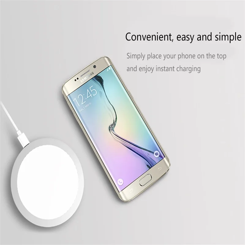 W6 Беспроводной Зарядное устройство быстрой зарядки quick для iPhone 8/X samsung galaxy S6 S7 S8