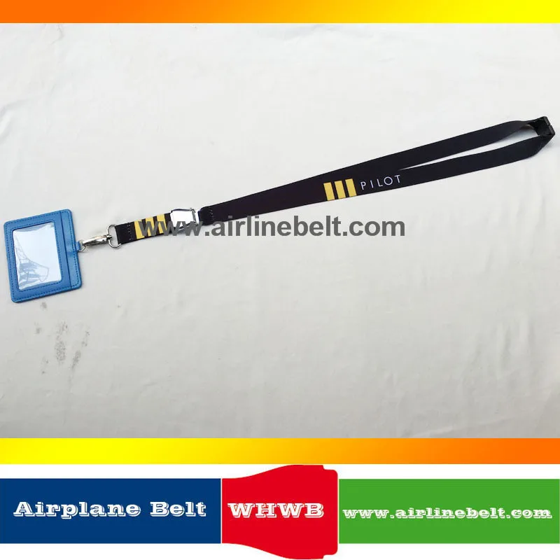 С тремя полосками полоски капитан Пилот самолета ремня безопасности ремешки с